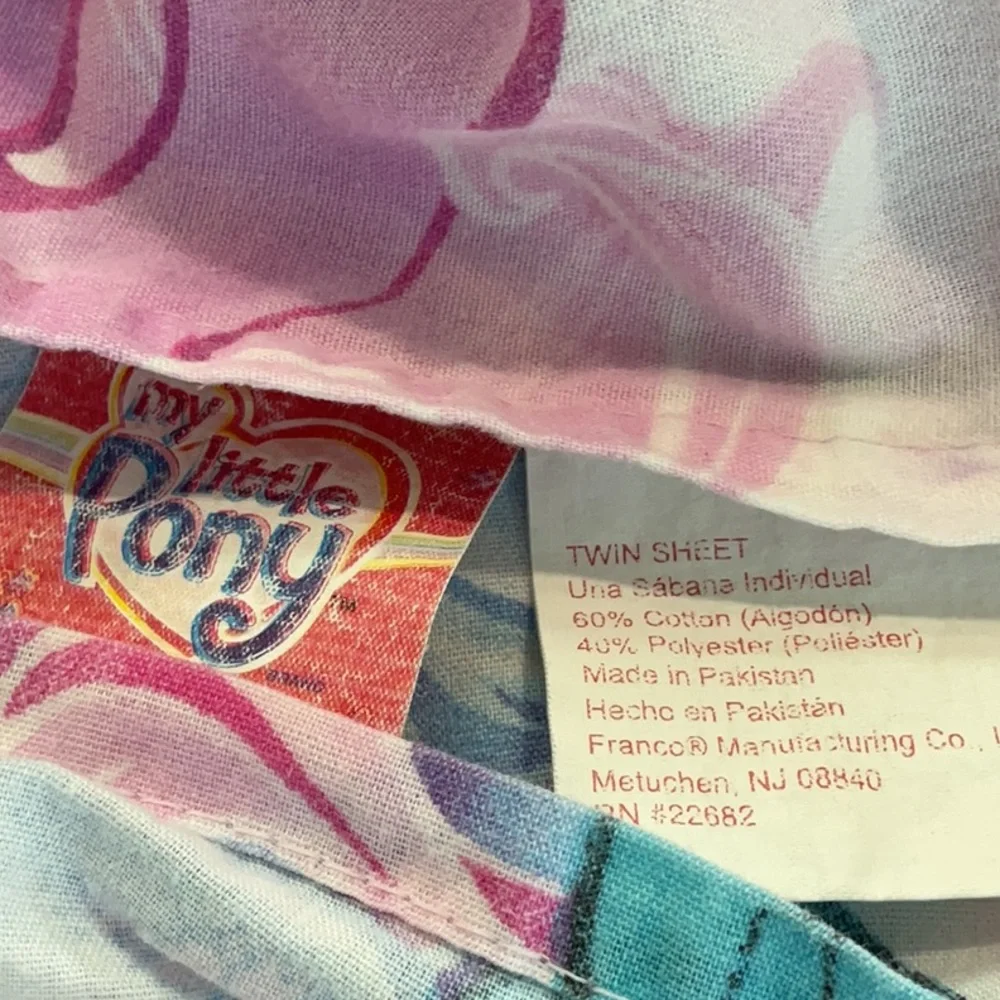 🩷 My Little Pony twin flat sheet 2005